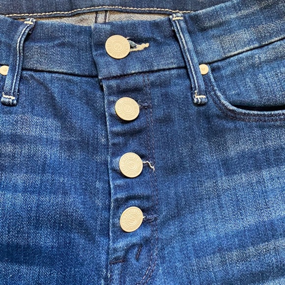 Mother Denim Pixie Ankle Fray - Picture 4 of 6